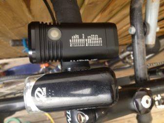 Same size as a much less powerful Cateye commuting light