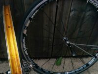 Tubeless tape seals the rim...