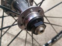 My kind of hub: rear hub is simple, almost crude, but should be bullet proof