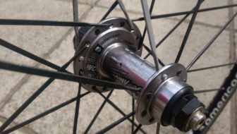 American Classic's spokes are very wide in search of aero speed