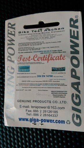 Gigapower Carbon Brake Pads