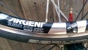 Hopefully the aluminium rims will prove stiff, light and aero