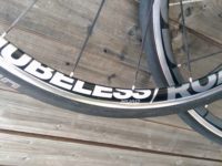 Graphics proudly pronounce the tubeless technology you are using...