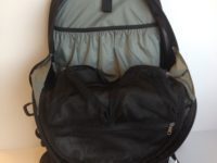 A tonne of room, with mesh pouches and zips