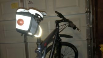SaddleLite good illumination from the side and rear