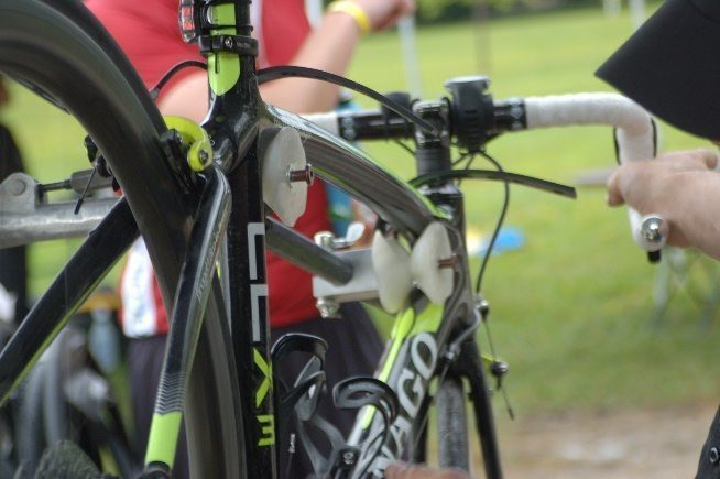 Hirobel Carbon Frame Clamp