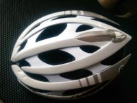 The LifeBEAM helmet is a Lazer Genesis helmet with a few additions...