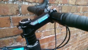 Plenty of spacers and a flippable stem mean there's plenty of room for adjustment