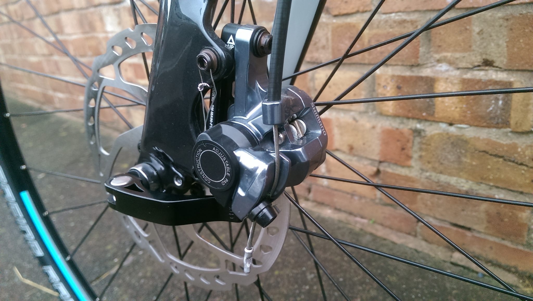 Shimano's CX75 cable operated brakes