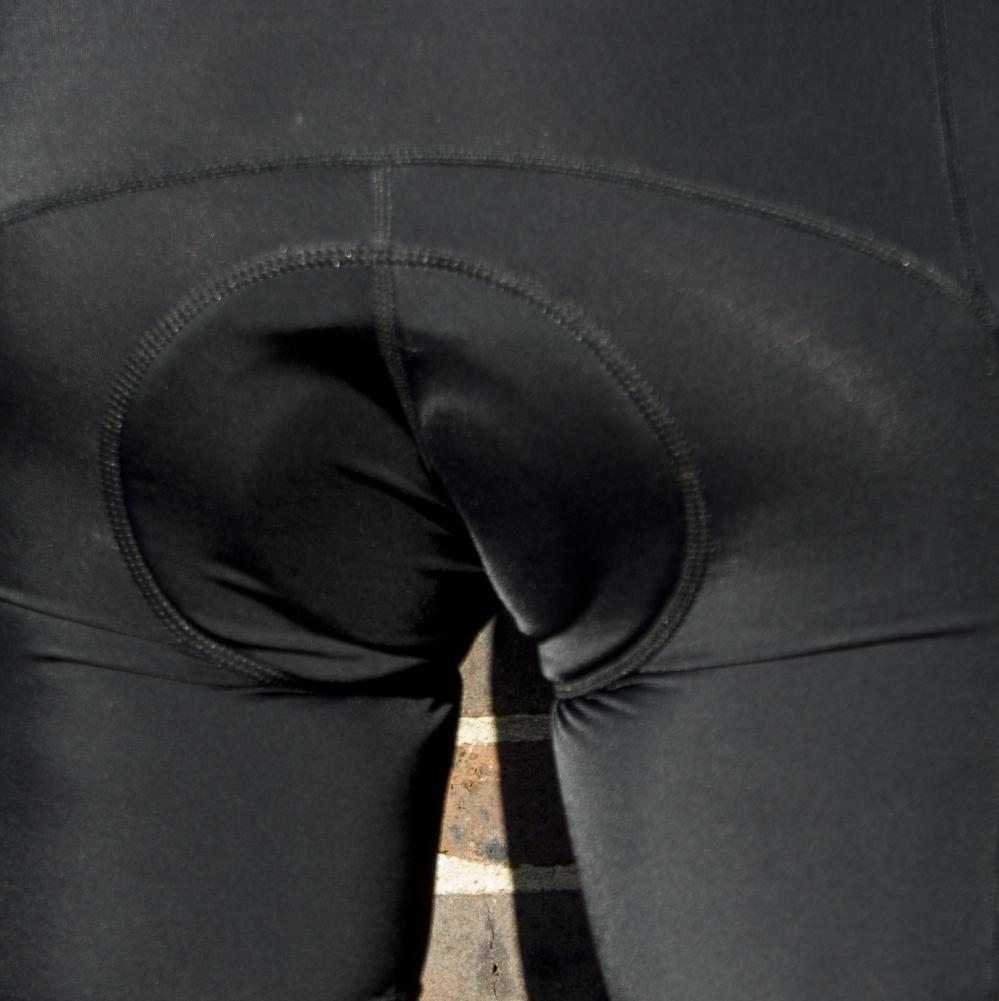 RedWhite bib shorts