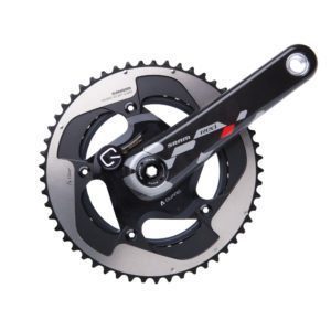 Roompot/Orange's riders will be using SRAM's Red 22 Quarq chainset to record their training and race power data
