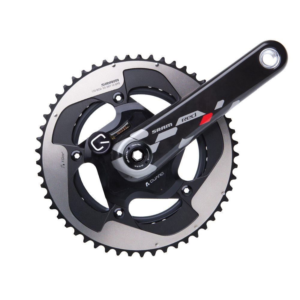 Roompot/Orange's riders will be using SRAM's Red 22 Quarq chainset to record their training and race power data