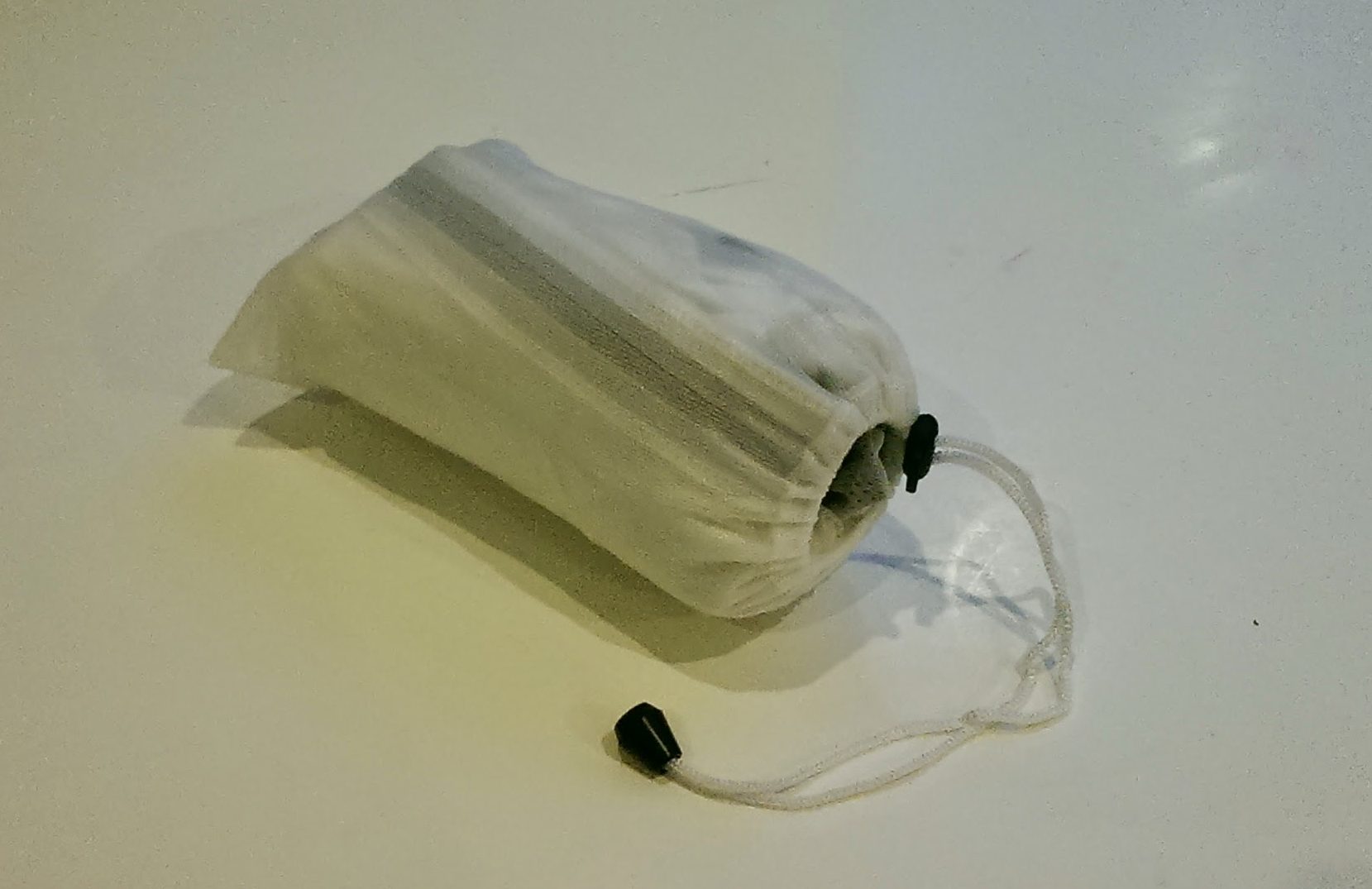 The Crystalline jacket has it's own stuff sack, which will probably be re-purposed pretty quick