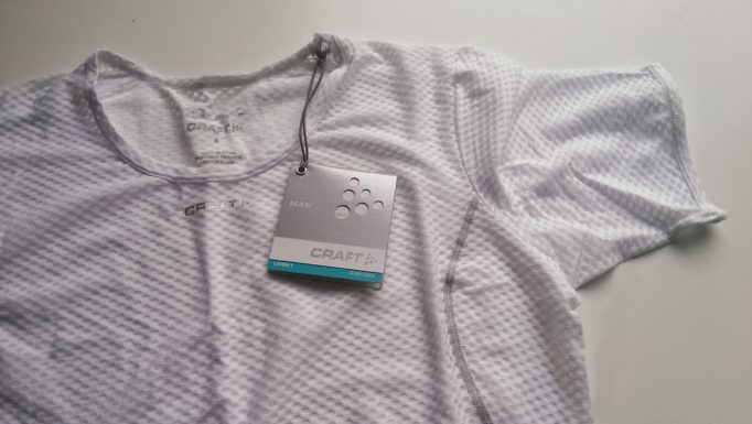 The Cool Mesh Superlight Base Layer has a large mesh layer that helps wick away sweat