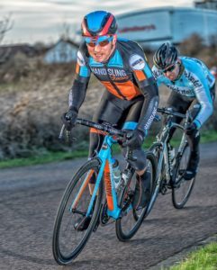 In action with my new Giro Air Attack (otherwise known as the gratuitous self-promotional shot)