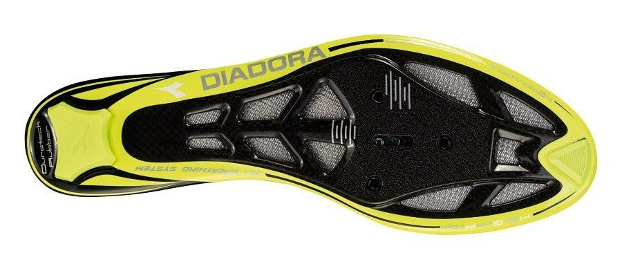 Vortex Pro sole showing its NET Breathing System, designed to allow cool air in while keeping water and grime out