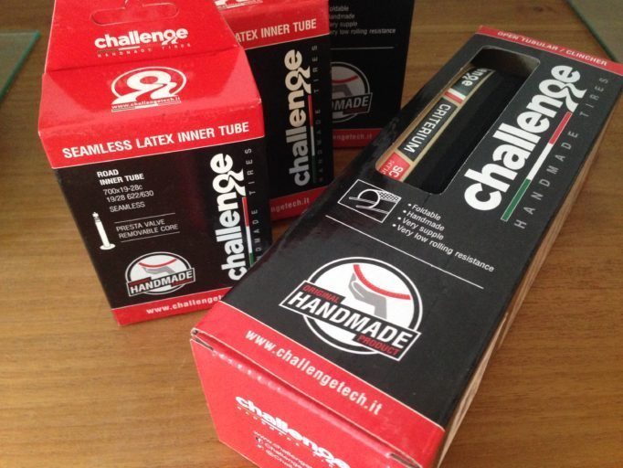 Challenge Criterium Open Road Tyre with SuperLite Corsa Latex Inner Tubes 