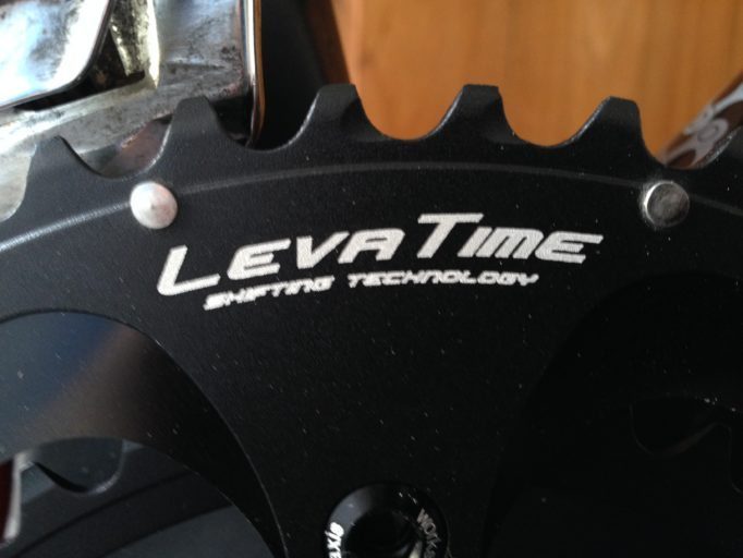 53/39 LevaTime Cold Forged Chainrings - teeth detail