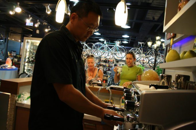 Bikes shops are becoming more than just a place to buy bikes. Photo courtesy of Richard Masoner