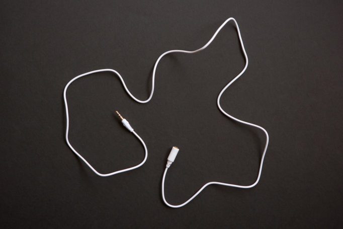 You'll need the extension lead , unless your music source is up high on your body or helmet