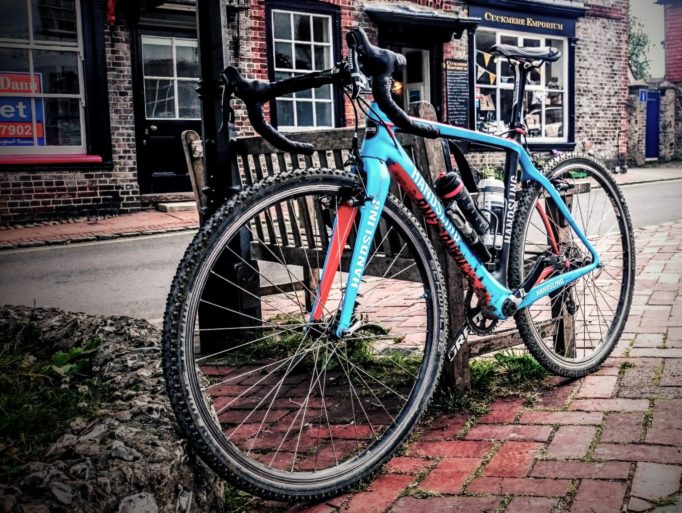 My original Handsling CXC was fully mechanical, time for a Shimano 105 Di2 update