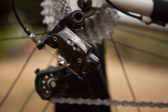 The Campagnolo Athena rear derailleur