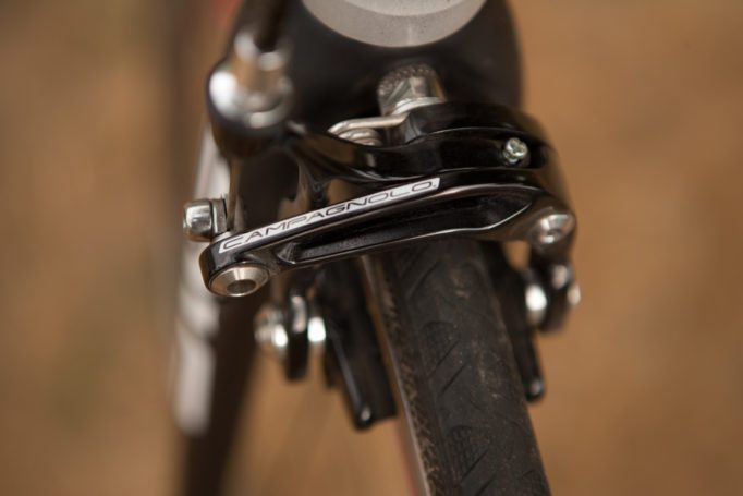 The Athena groupset comes in a black or silver finish