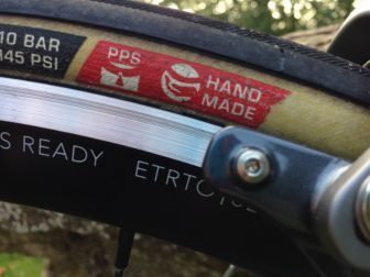 Hand made open tubular tyres