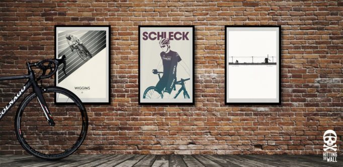 Hitting the Wall prints, stuck for ideas of what to get for the cyclist in your life?