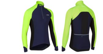The Aeron Roubaix Long Sleeve Jersey shares a lot of the Full Protection Softshell technology , but in a lighter weight and with more breathability