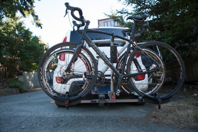 The Yakima TwoTimer will see that your pride and joy arrives at journey's end, safe and scratch free