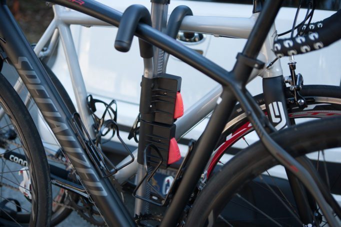 Your frame will be gently cradled by the TwoTimer, no cranking down on straps, or tightening of clamps needed