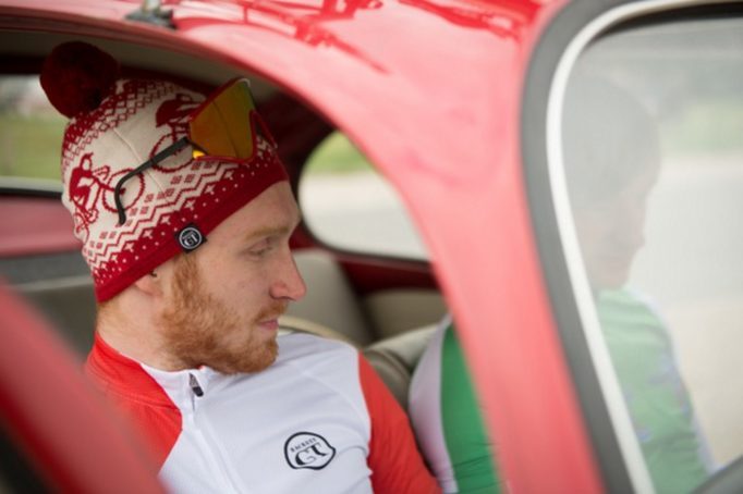 The Hackney GT Alpine Bobble Hat, perfect for post race lounging