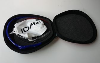 The hard case keeps everything safe and sound