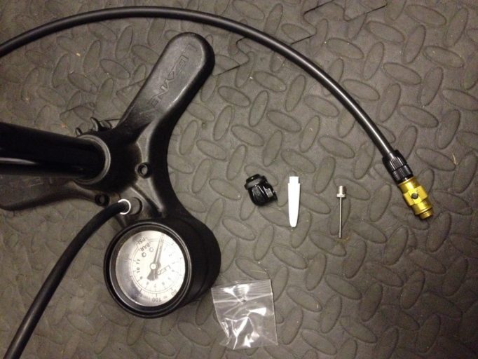 The Lezyne Sport Floor Drive ABS comes with a collection of adaptors, more can be bought depending on your needs