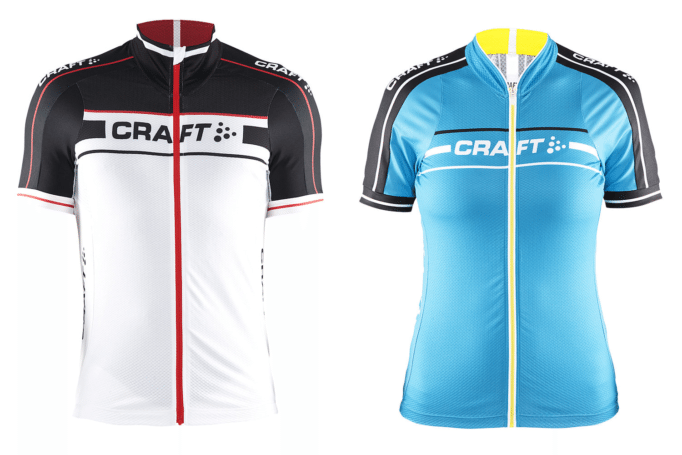 The Craft Grand Tour jersey comes in a male and female fit, each in three colourways, these are some of 2016's colours