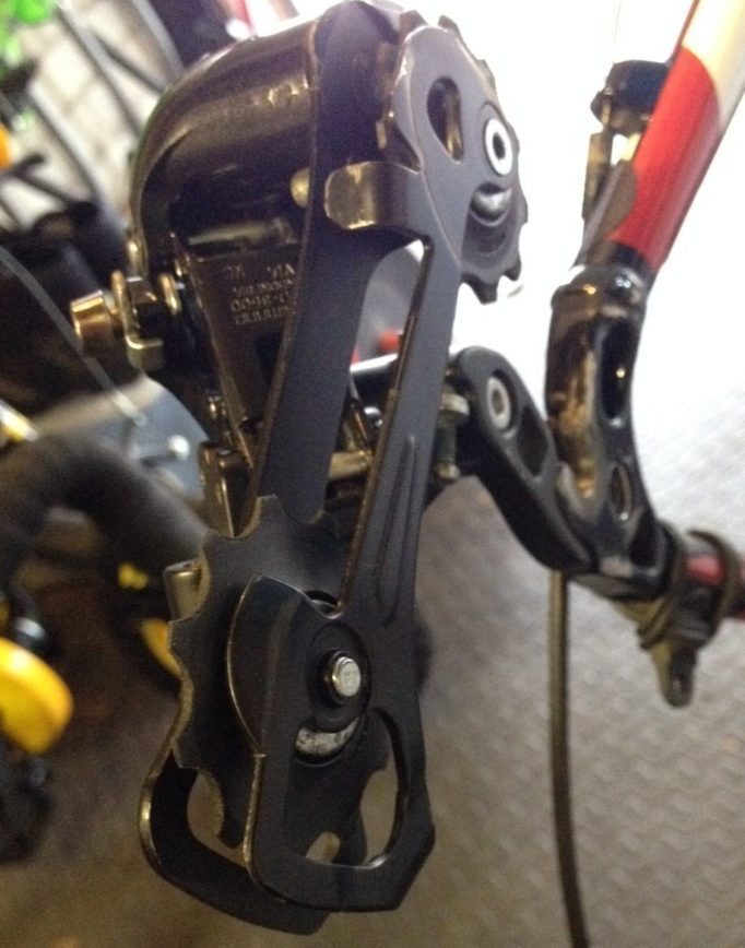 When did you last clean your jockey wheels?