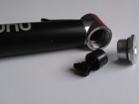 The head comes apart allowing you to swap the internals around