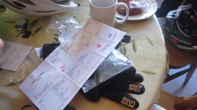 There's always time for tea on an Audax