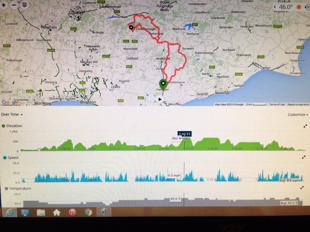 The Hills and Mills Audax doesn't do big hills, instead it throws a barrage of short, steep climbs at you. Image courtesy of Simon Catmur