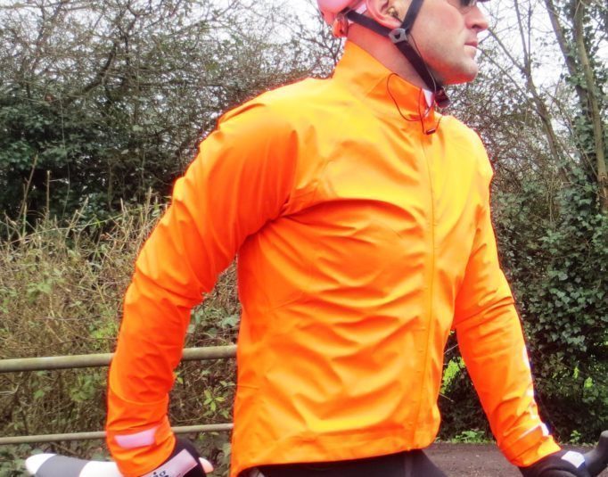 Jackets like POC AVIP Rain Jacket will keep the wet at bay and get you noticed