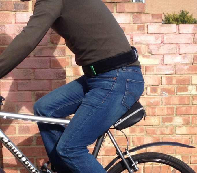 The Hiplok Original is unobtrusive and easy to carry