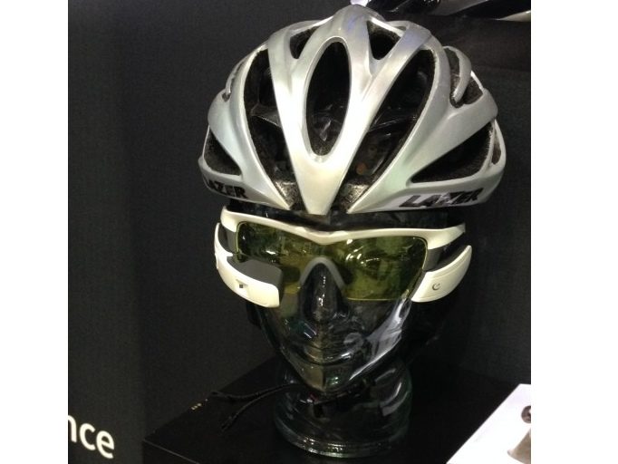 Hardly discreet, but could a cycling HUD improve your ride?