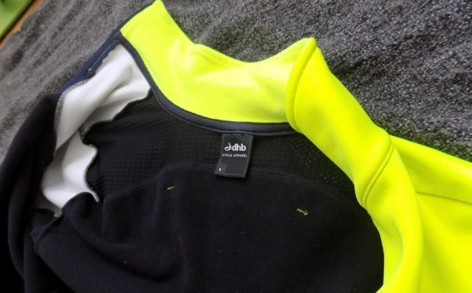 A mesh insert, combined with a flap over the shoulders, helps keep you from overheating