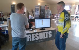 Results are delivered to a screen as soon as you finish