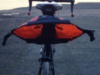 The Ortlieb Medium Saddle Bag unfolded