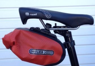 The Ortlieb Medium Saddle Bag will keep everything safe and dry