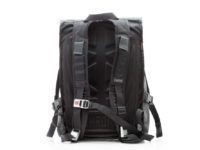 The Chrome Barrage Cargo bag sits high on your back, but was still comfortable