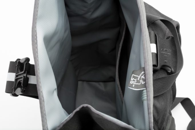 Plenty of room in there, but no padded laptop pocket