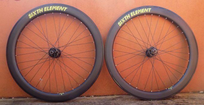 The Sixth Element Cross Wheelset, handbuilt in the UK, with customisation options